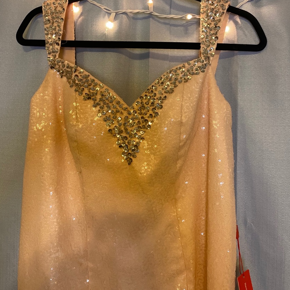 Pink Sequin Dress